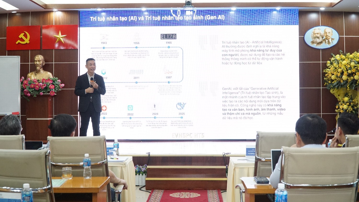 100725 20250710172421780 Lãnh đạo chủ chốt EVNSPC tham gia khóa tập huấn2