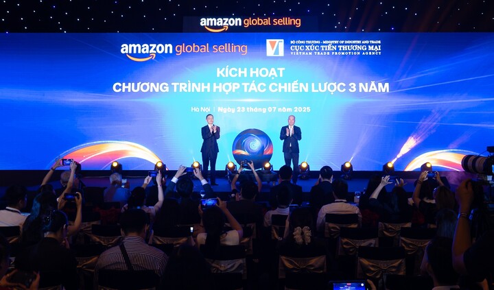 Kích hoạt hợp tác chiến lược 3 năm giữa Cục Xúc tiến Thương mại (Vietrade) – Bộ Công Thương và Amazon Global Selling Việt Nam. (Nguồn: Amazon)