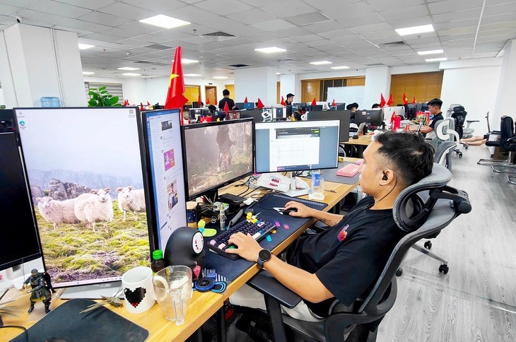 Ứng dụng AI tại Việt Nam: Hầu hết doanh nghiệp chỉ mới dùng AI làm "công cụ hỗ trợ", chưa đạt mức “chuyển đổi AI” 1 Hiện tại, những doanh nghiệp đạt được đến “cấp độ chuyển đổi hoàn toàn mô hình kinh doanh (transformation) nhờ AI vẫn còn rất ít. Ảnh minh họa