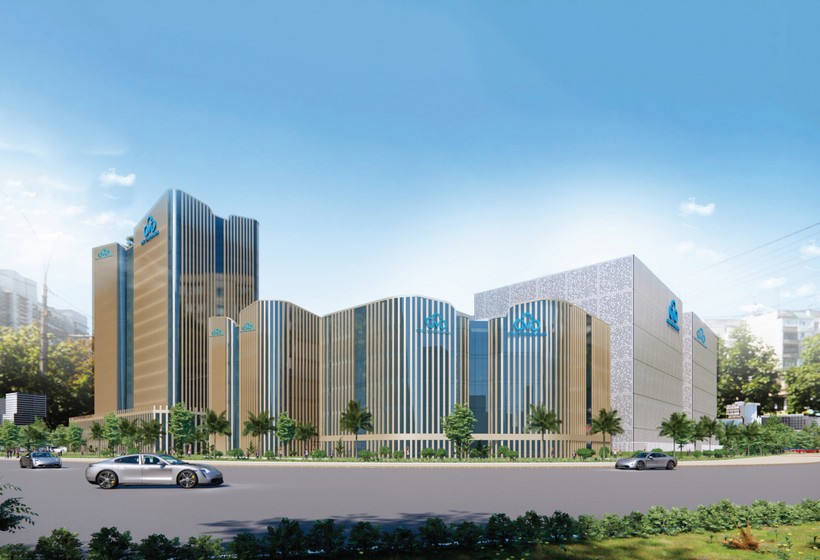 Tập đoàn công nghệ CMC đặt mục tiêu doanh thu năm tài chính 2025 đạt gần 10.000 tỷ đồng 2 Đến cuối tháng 6, Tập đoàn CMC đầu tư Hyperscale Data Center trị giá hơn 250 triệu USD tại TP. Hồ Chí Minh. Ảnh: CMC
