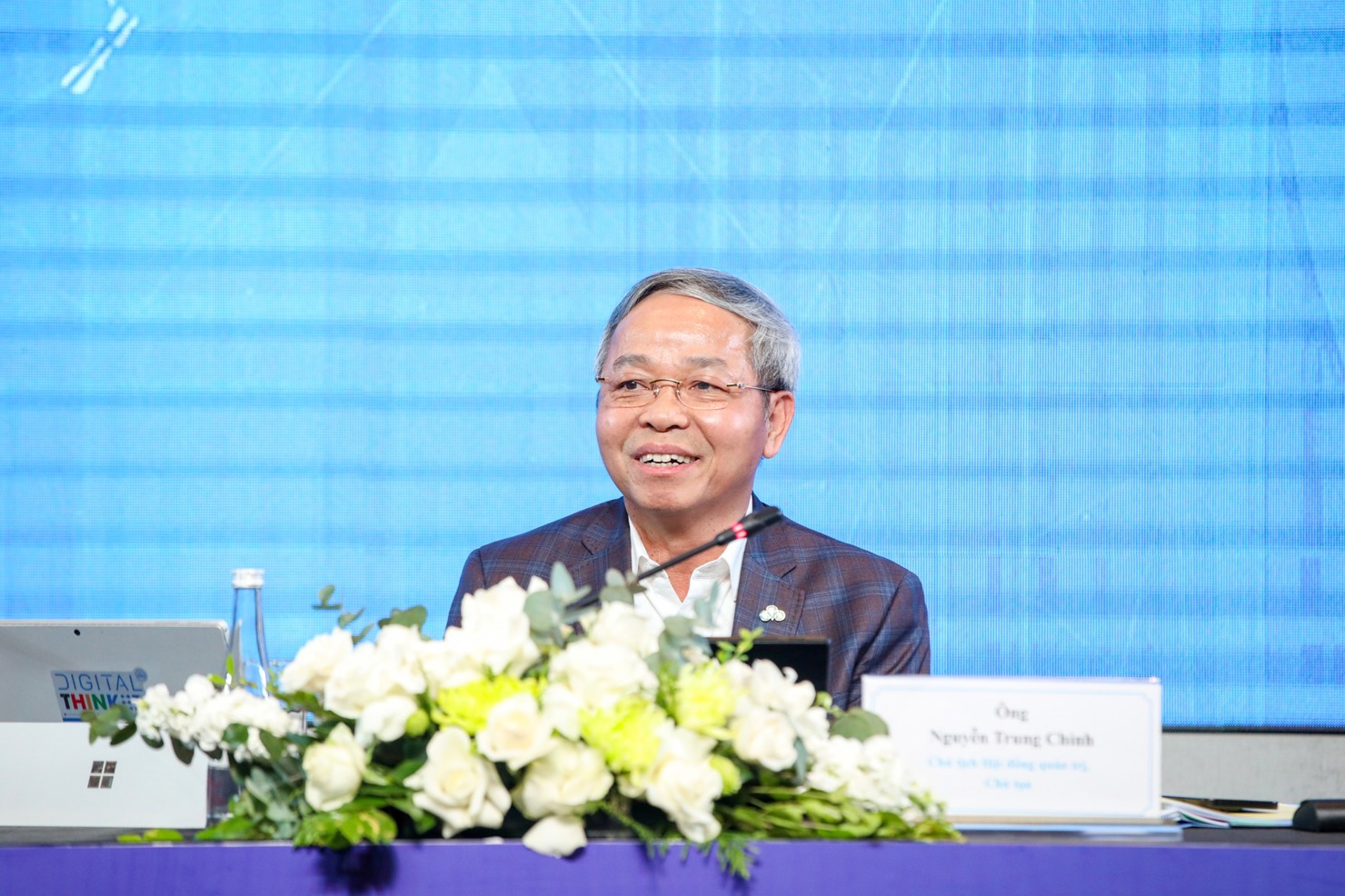 Tập đoàn công nghệ CMC đặt mục tiêu doanh thu năm tài chính 2025 đạt gần 10.000 tỷ đồng 1 Ông Nguyễn Trung Chính, Chủ tịch Tập đoàn Công nghệ CMC. Ảnh: CMC
