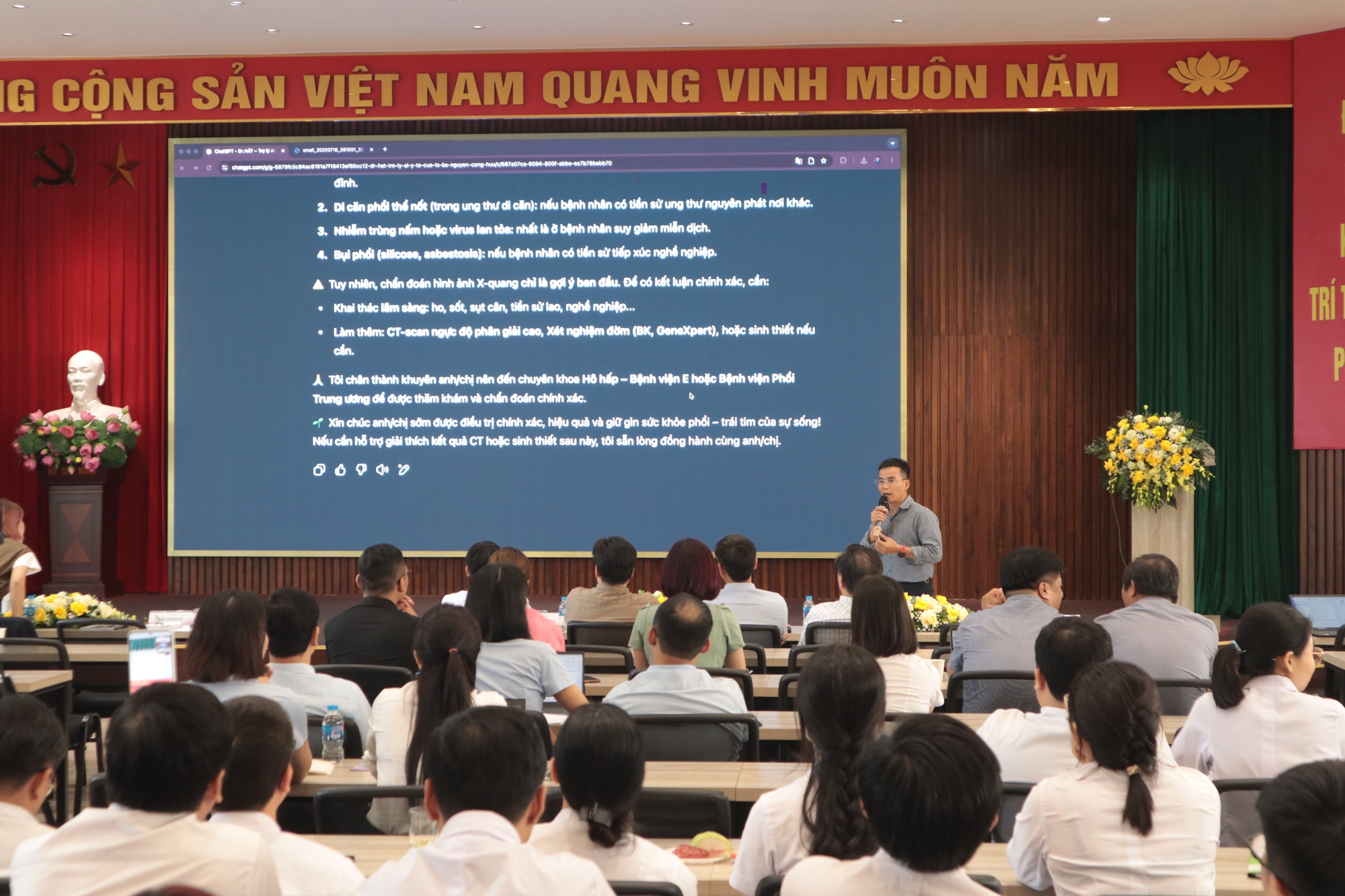 Ra mắt ứng dụng trí tuệ nhân tạo hỗ trợ nhân viên y tế trong khám chữa bệnh- Ảnh 3. Ra mắt ứng dụng trí tuệ nhân tạo hỗ trợ nhân viên y tế trong khám chữa bệnh- Ảnh 3.