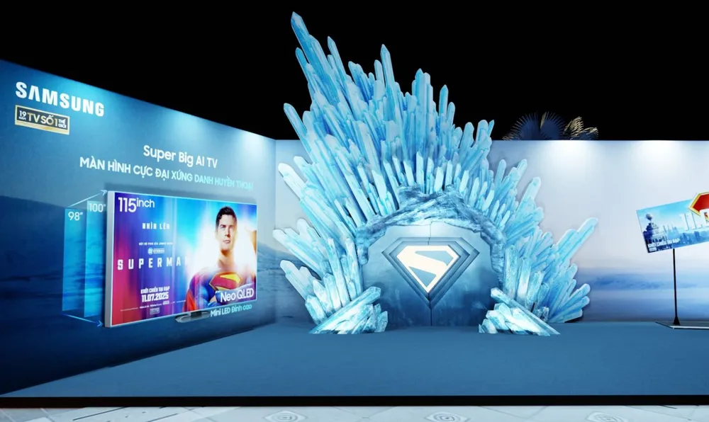 Samsung AI TV cực đại 98-100-115 inch hợp tác cùng DC Studios quảng bá “bom tấn” Superman 2 5-2-3.jpg