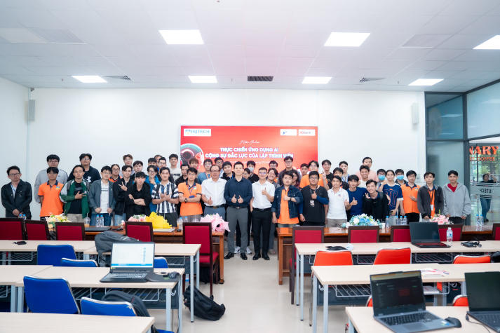 Sinh viên Công nghệ thông tin HUTECH nâng cao kỹ năng ứng dụng AI vào lập trình 115
