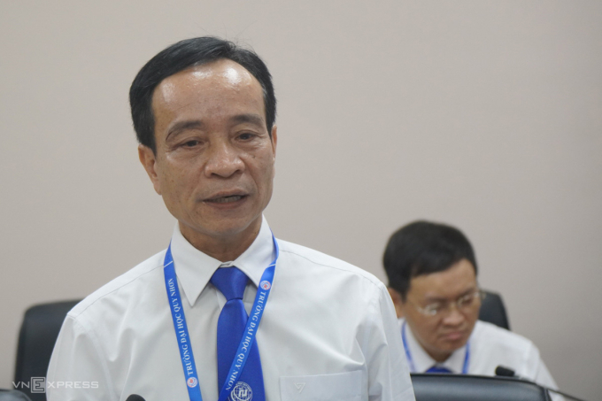 Đại học Quy Nhơn đào tạo nhân lực bán dẫn, AI 1 Tiến sỹ Đinh Anh Tuấn Phó hiệu trưởng nhà trường. Ảnh: Trần Hóa