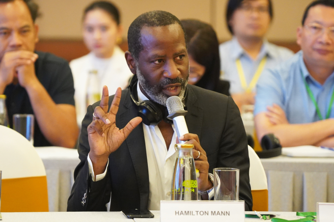 Tương lai AI và ứng dụng thực tế tại Việt Nam 2 Hamilton Mann chia sẻ tại Diễn đàn Nghiên cứu và Phát triển R&D Forum 2025, ngày 30/7. Ảnh: Lưu Quý