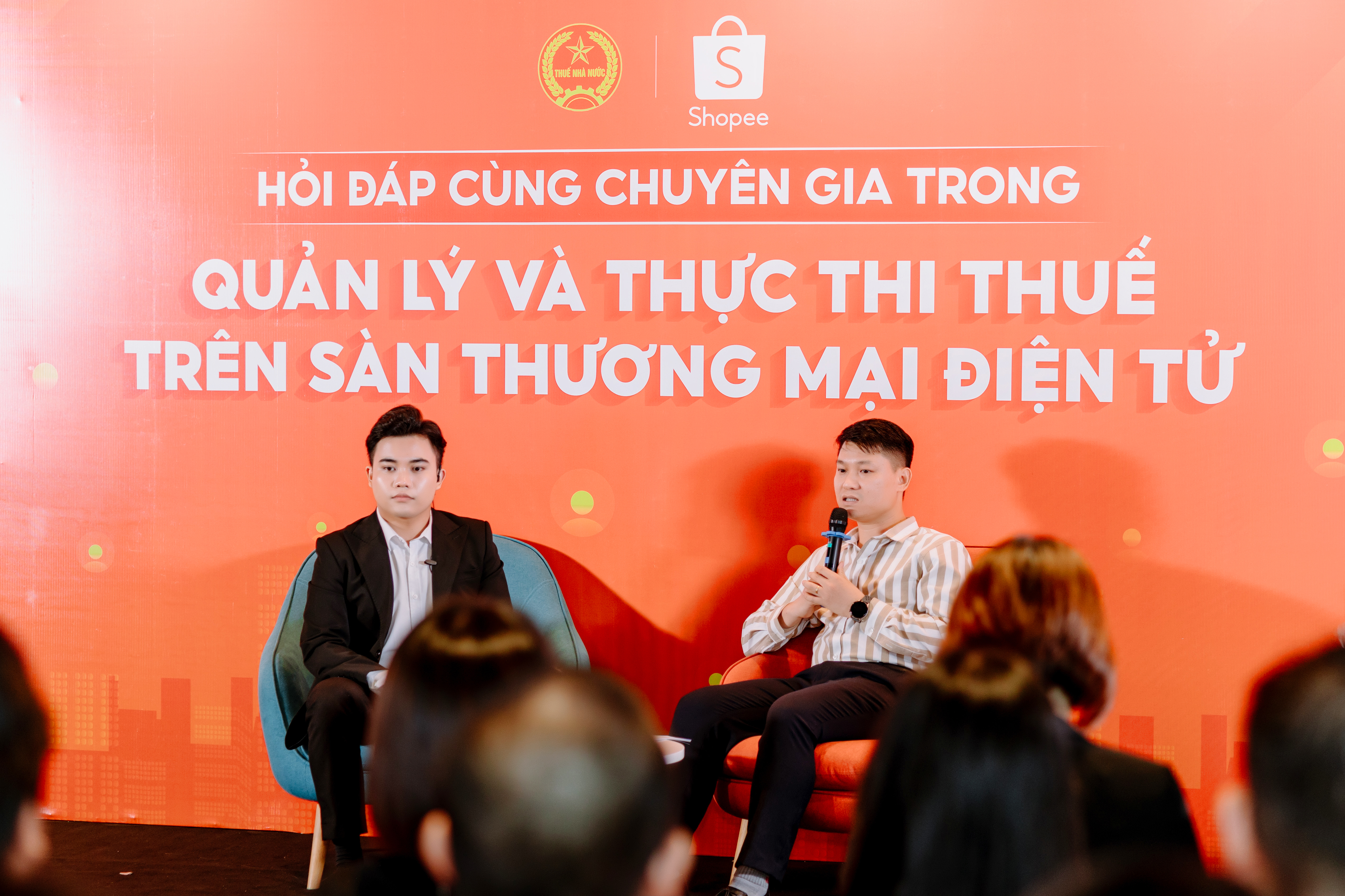 Shopee tăng cường phối hợp với cơ quan thuế, hỗ trợ người bán tuân thủ Nghị định 117 2 Ông Trần Trọng Ninh, Chuyên viên chính, Chi cục Thuế thương mại điện tử - Cục Thuế giải đáp thắc mắc của nhà bán.
