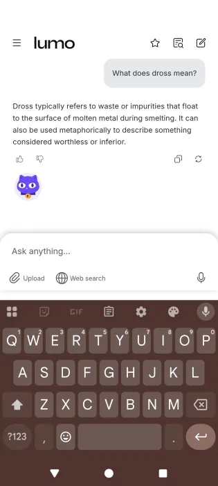 Bạn lo lắng về quyền riêng tư của AI? Hãy thử chatbot Lumo của Proton! 2 Chế độ xem tìm kiếm đơn giản với ứng dụng Lumo trên Android.