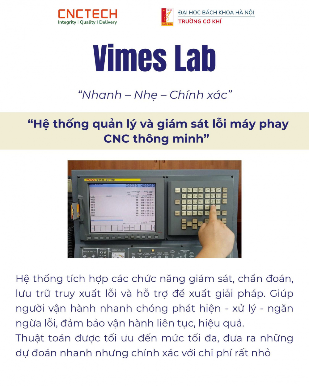 “Ứng dụng AI & Tự động hóa vào sản xuất cơ khí” 13 - DREAM TEAM – AI & IoT giám sát tình trạng động cơ trong sản xuất