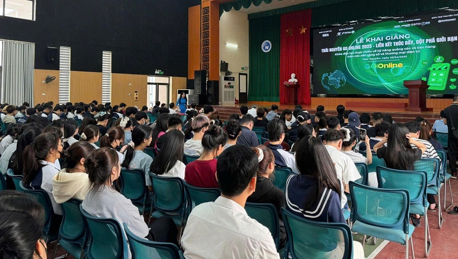 “Tuần lễ Thương mại điện tử - Go Online” - hoạt động Thái Nguyên Go Online 2025 -  Khóa đào tạo thực chiến chuyên sâu về quảng cáo và bán hàng trên nền tảng số, nền tảng thương mại điện tử”