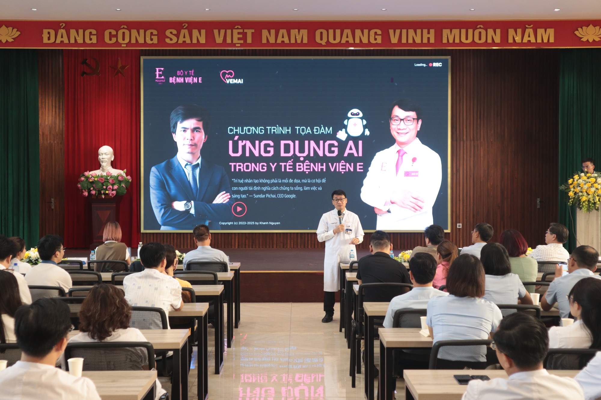 Ra mắt ứng dụng trí tuệ nhân tạo hỗ trợ nhân viên y tế trong khám chữa bệnh- Ảnh 4. Ra mắt ứng dụng trí tuệ nhân tạo hỗ trợ nhân viên y tế trong khám chữa bệnh- Ảnh 4.