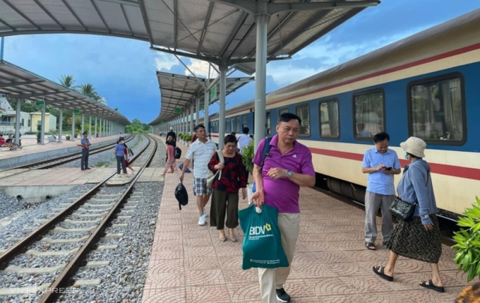 Ga Đông Hà, tỉnh Quảng Trị. Ảnh: Sơn Thủy