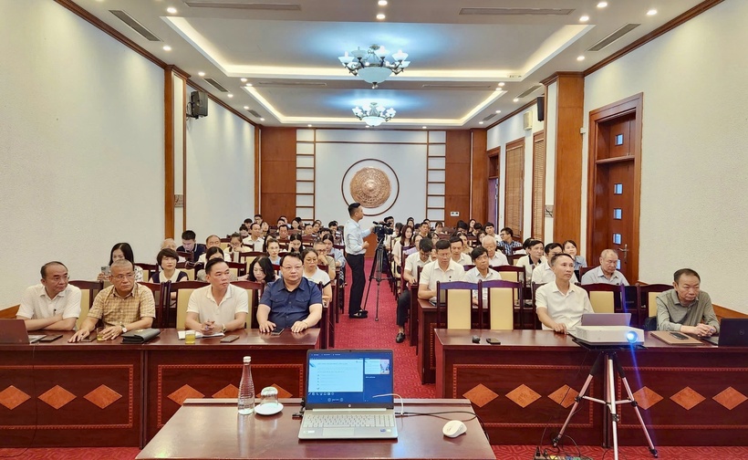 Quang cảnh lớp bồi dưỡng chuyên môn nghiệp vụ luật sư.