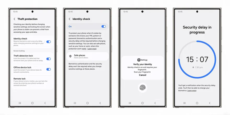 Samsung  kêu gọi người dùng bật tính năng chống trộm