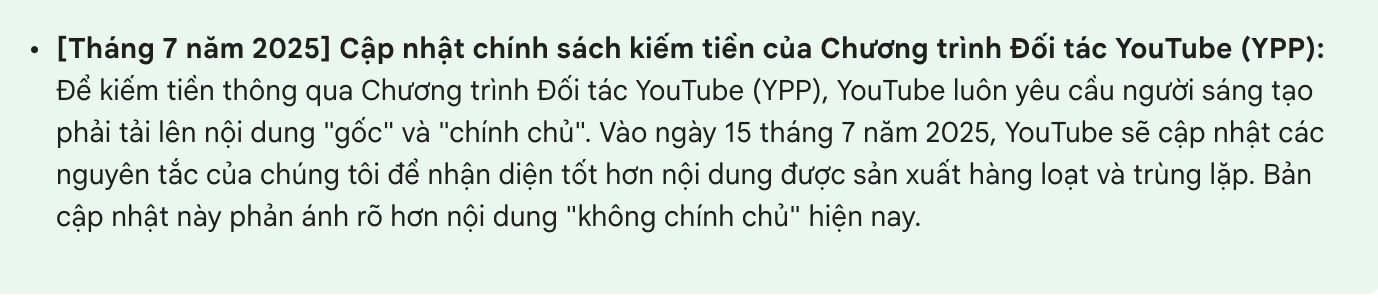 YouTube: Video AI bị “tuýt còi