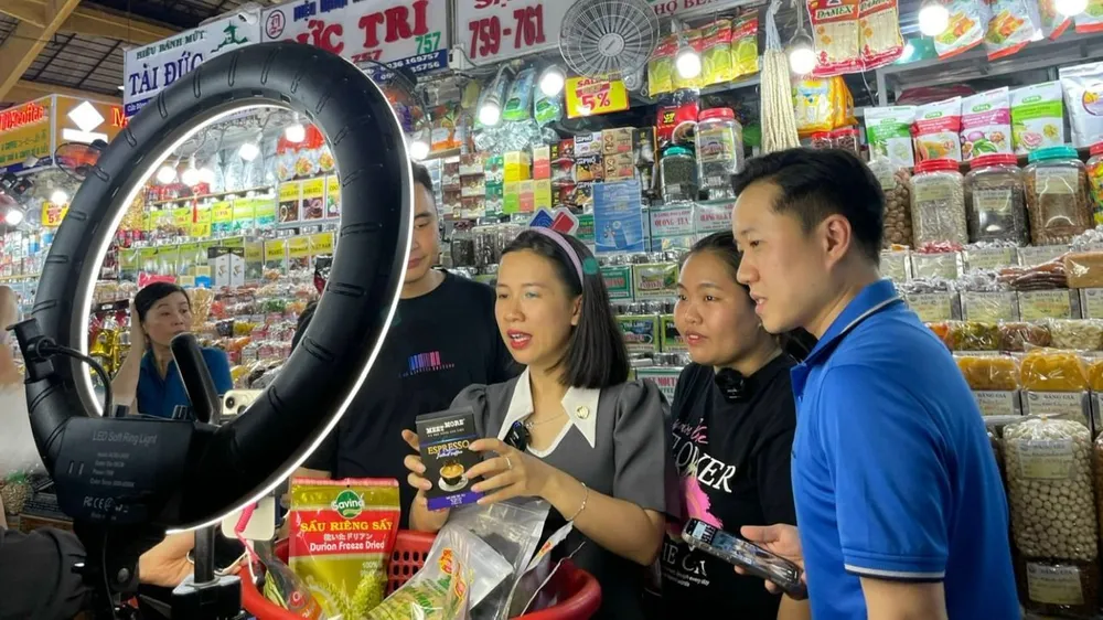 Một phiên livestream sản phẩm