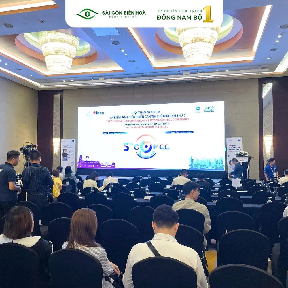 Hội thảo Ortho-K & Kiểm soát tiến triển cận thị thế giới lần thứ 5 và Hội thảo Khúc xạ nhãn khoa Việt Nam lần thứ 3.