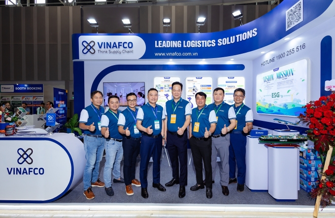 Ban lãnh đạo công ty tại Vilog 2025. Ảnh: Vinafco