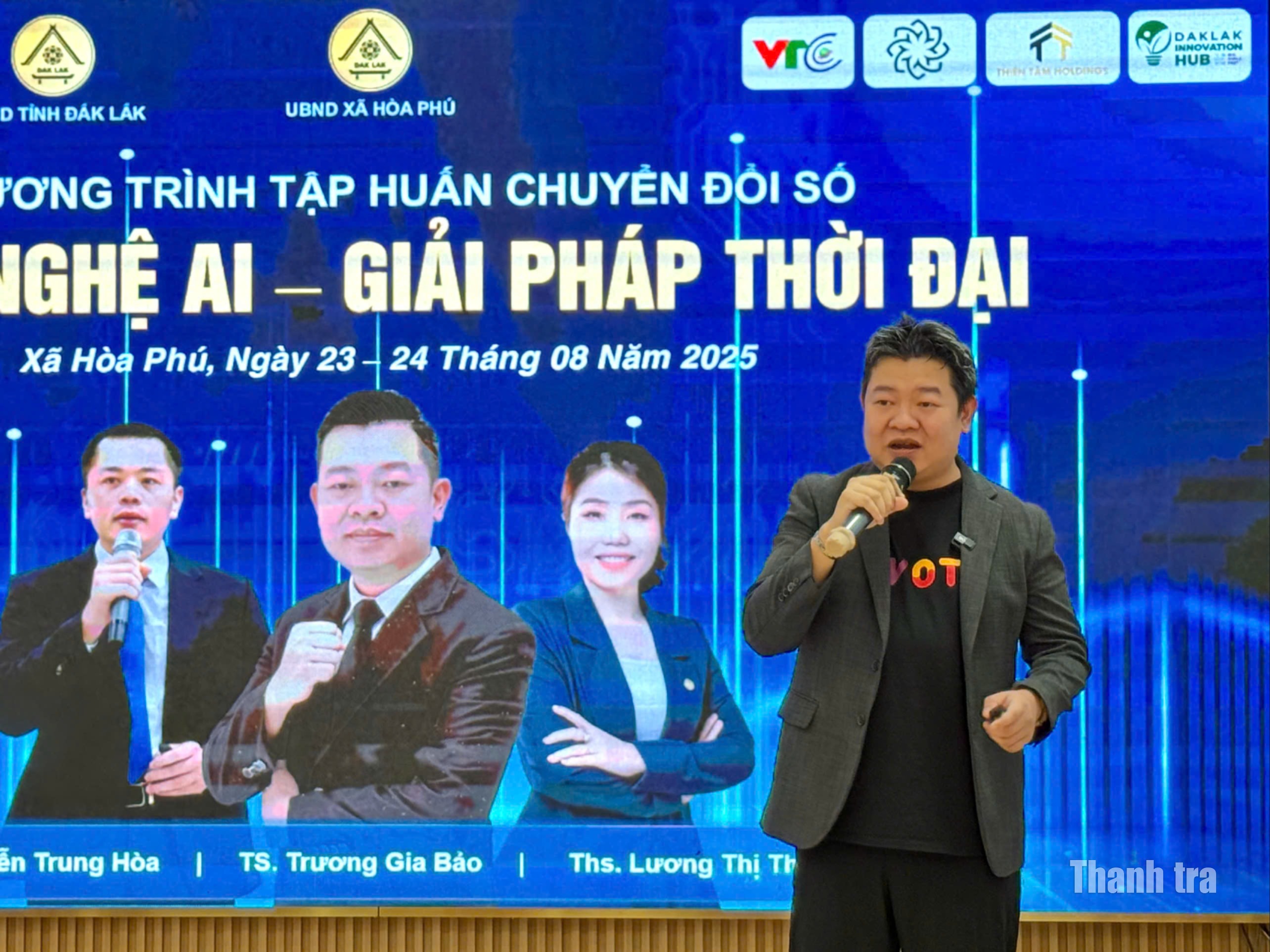 Hòa Phú tiên phong huấn luyện AI, "trợ lý" đắc lực cho cán bộ, doanh nghiệp 4 68a94732aa39bf3aed2796a4