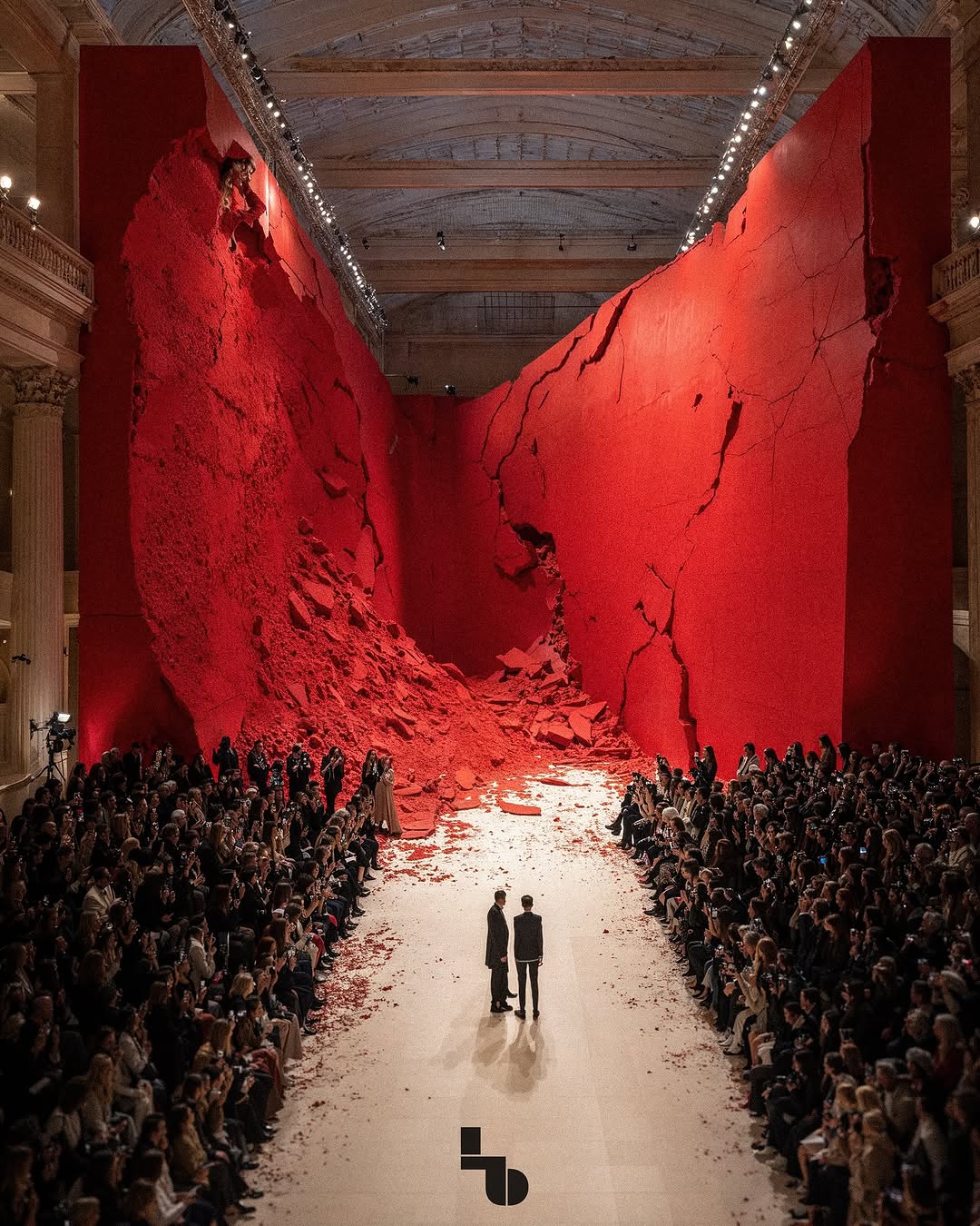 Sàn diễn AI giả tưởng gây bão toàn cầu lấy cảm hứng từ thương hiệu thời trang Valentino 1 Sàn diễn AI Valentino Fashion Show