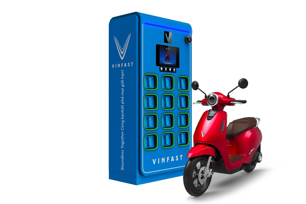 VinFast triển khai chính sách ưu đãi chuyển đổi xanh và mô hình đổi pin xe máy điện - 3 VinFast triển khai chính sách ưu đãi chuyển đổi xanh và mô hình đổi pin xe máy điện - 3