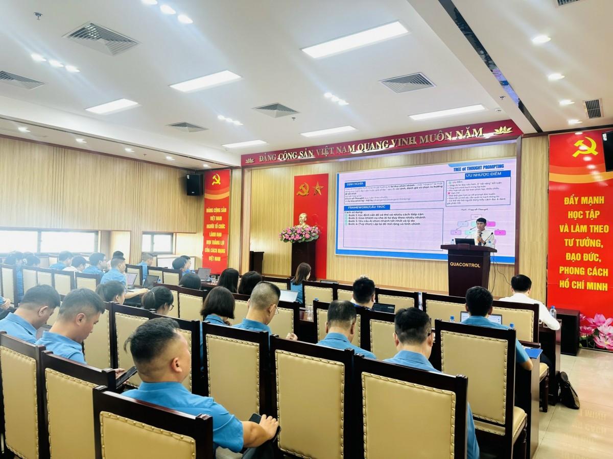 Quacontrol triển khai ứng dụng Generative AI trong hoạt động công đoàn và tổng kết Tháng thi đua cao điểm về an toàn, vệ sinh lao động