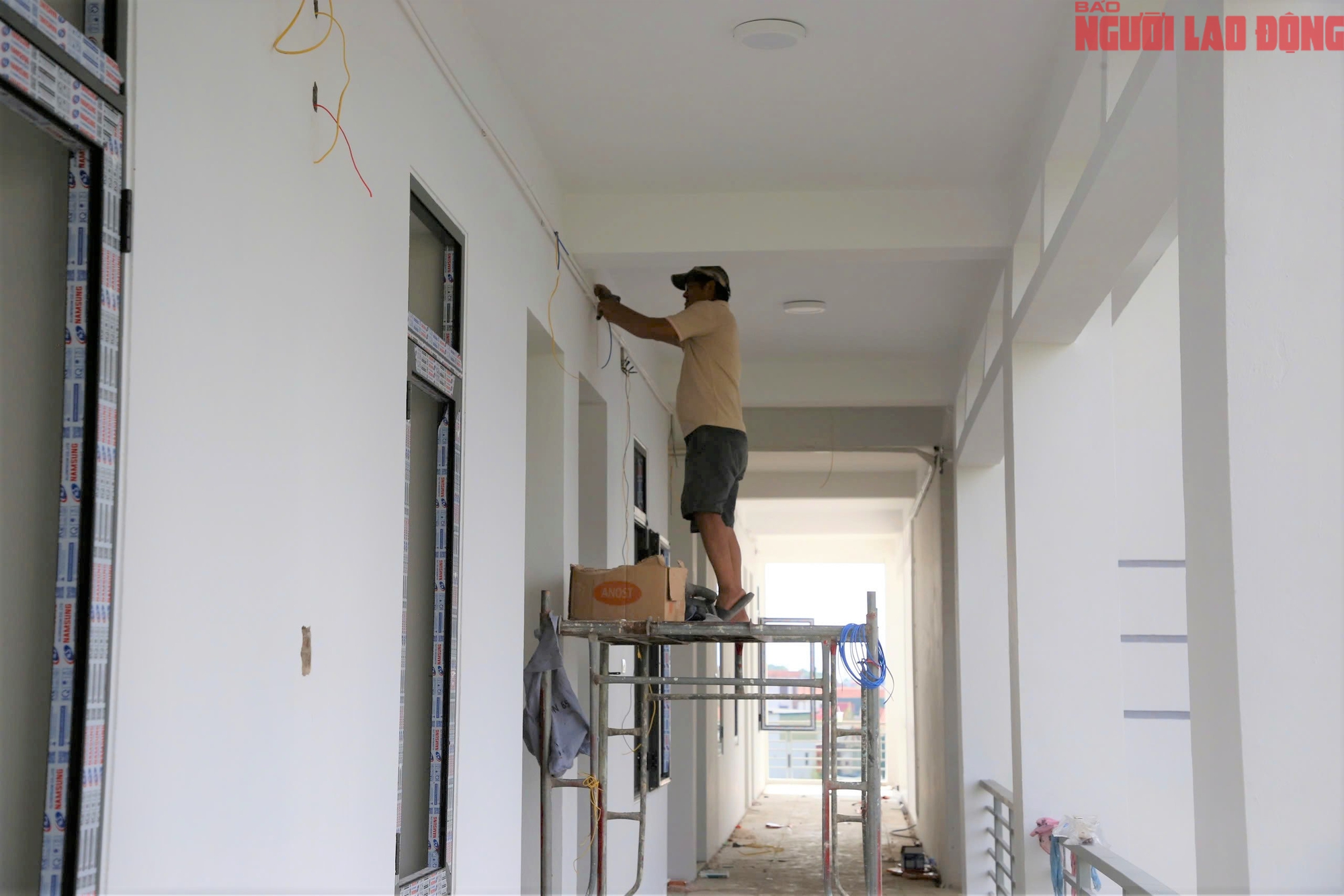 Nhà công vụ Quảng Trị khang trang sắp hoàn thành , đáp ứng nhu cầu lưu trú cho cán bộ - Ảnh 7.