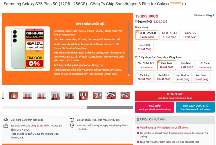 Galaxy S25 Plus rẻ áp chế iPhone 16 Plus, AI xịn như Galaxy S25 Ultra camera so kè iPhone 16 Pro Max 1 galaxy s25 plus t7 1