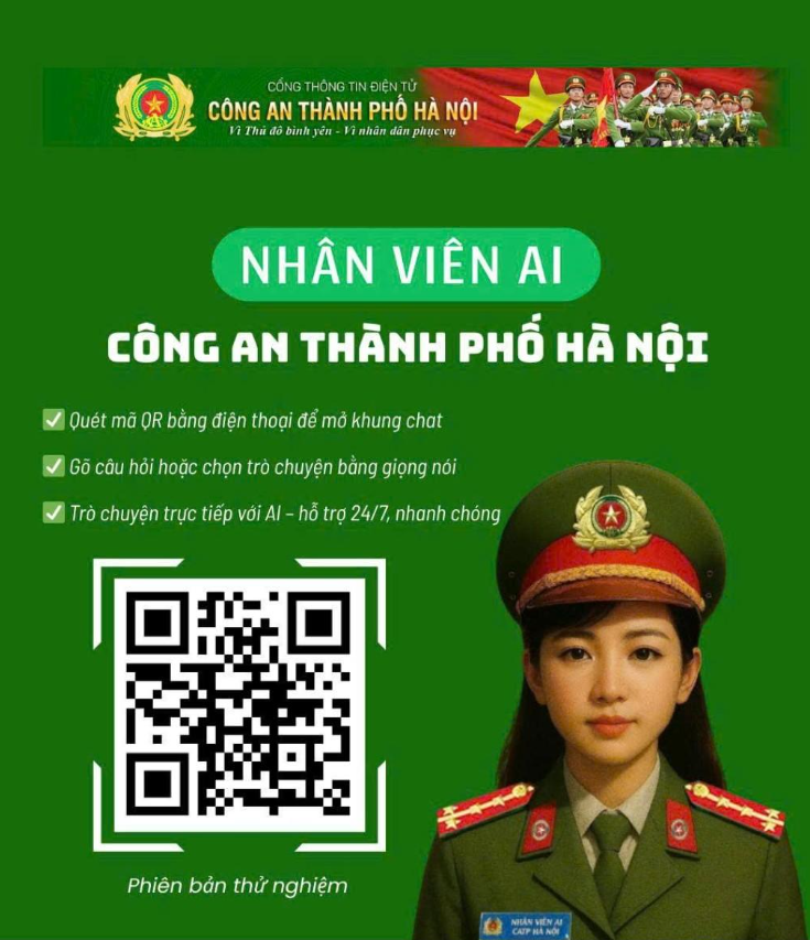 Hà Nội triển khai Trợ lý ảo và Tổng đài AI Công an trên ứng dụng iHanoi 1 Công an Thành phố Hà Nội vừa triển khai hai tính năng mới trên ứng dụng iHanoi, bao gồm Trợ lý ảo Chatbot AI và Tổng đài viên AI.