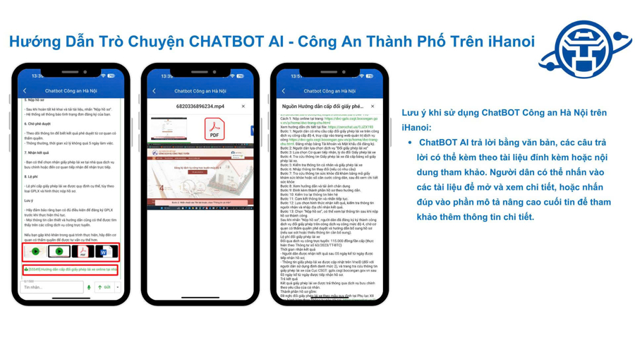 Hà Nội triển khai Trợ lý ảo và Tổng đài AI Công an trên ứng dụng iHanoi 2 Hà Nội triển khai Trợ lý ảo và Tổng đài AI Công an trên ứng dụng iHanoi - Ảnh 1