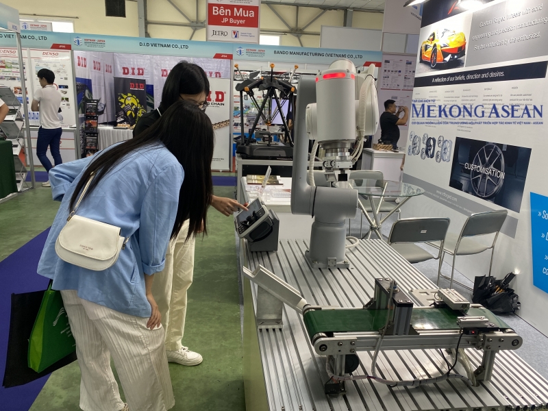 Robot GoFa. Ảnh: Hà Anh/Mekong ASEAN.