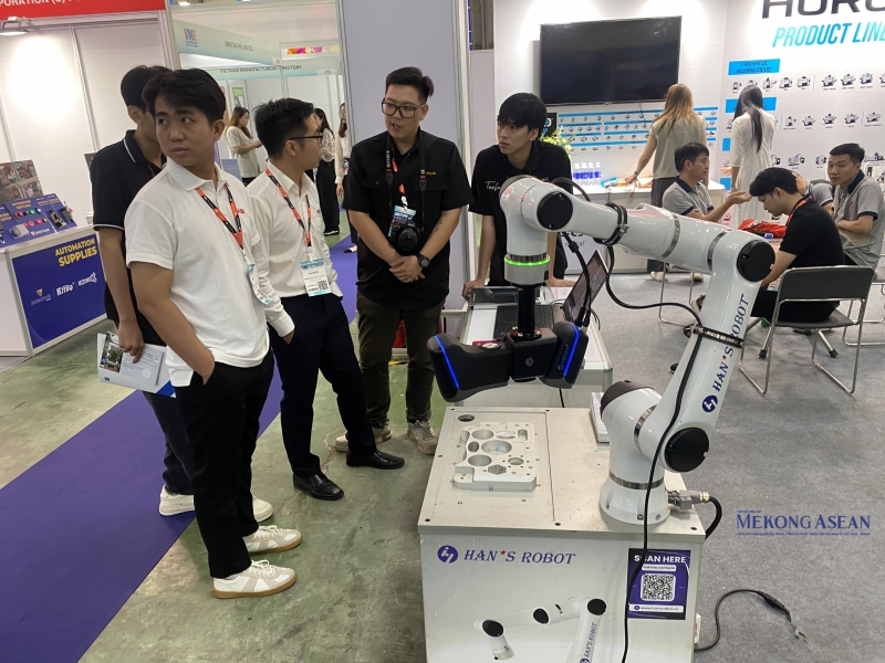 Hans Robot S30. Ảnh: Hà Anh/Mekong ASEAN.