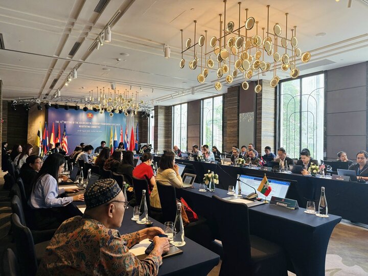 Phiên họp đàm phán Hiệp định Khung ASEAN về Kinh tế số (DEFA) tại Hà Nội.