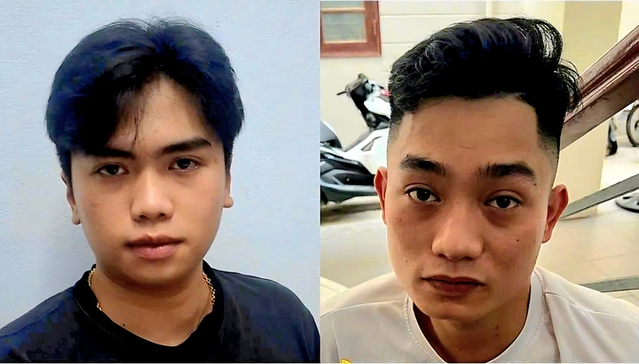 2 đối tượng Quy và Kha. (Ảnh: CA)