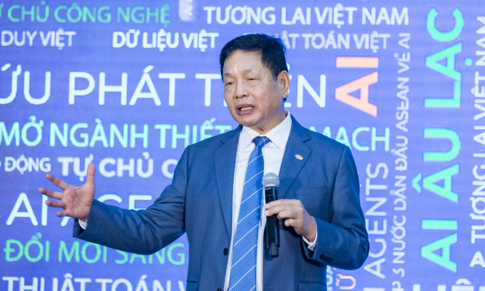FPT công bố giải thưởng AI trị giá một triệu USD 1 Ông Trương Gia Bình - Chủ tịch HĐQT Tập đoàn FPT.