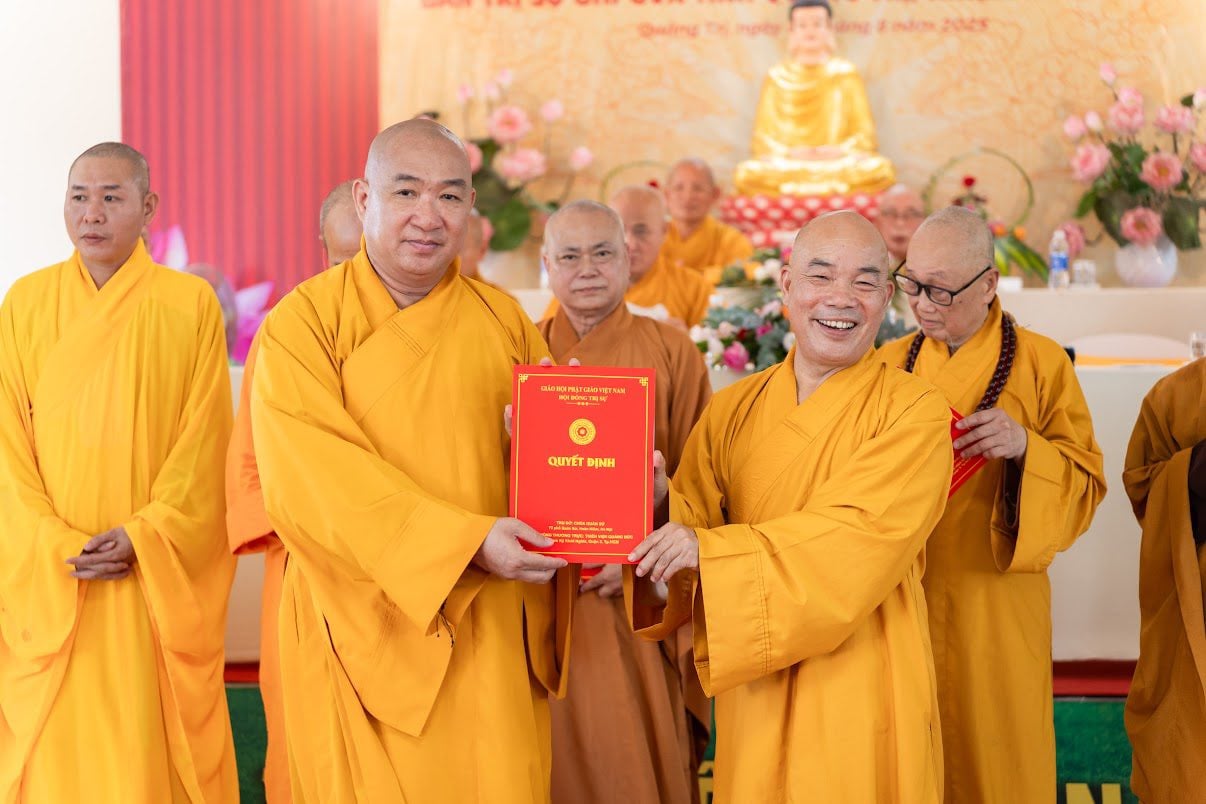Công bố nhân sự Ban Trị sự GHPGVN tỉnh nhiệm kỳ 2022–2027 4 Quảng Trị: Công bố nhân sự Ban Trị sự GHPGVN tỉnh nhiệm kỳ 2022–2027 4