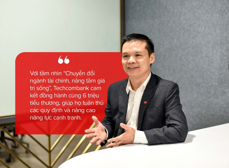 Techcombank mang giải pháp đến từng cửa hàng, từng tiểu thương chuyển đổi số, không để ai bị bỏ lại phía sau 3 Picture1