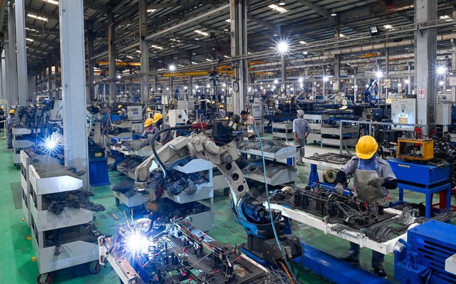 Khu công nghiệp thế hệ mới, tích hợp AI, robot, công nghệ xanh, được đầu tư 8.000 tỷ đồng của THACO- Ảnh 2. Khu công nghiệp thế hệ mới, tích hợp AI, robot, công nghệ xanh, được đầu tư 8.000 tỷ đồng của THACO- Ảnh 2.