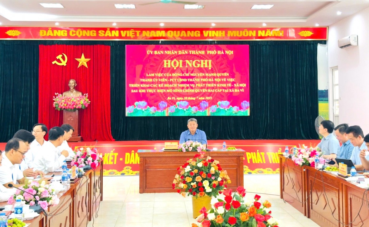 Ứng dụng iHanoi có thêm tính năng Trợ lý ảo và Tổng đài viên AI Công an Hà Nội 10 Ba Vì hướng đến phát triển du lịch, dịch vụ và nông nghiệp xanh