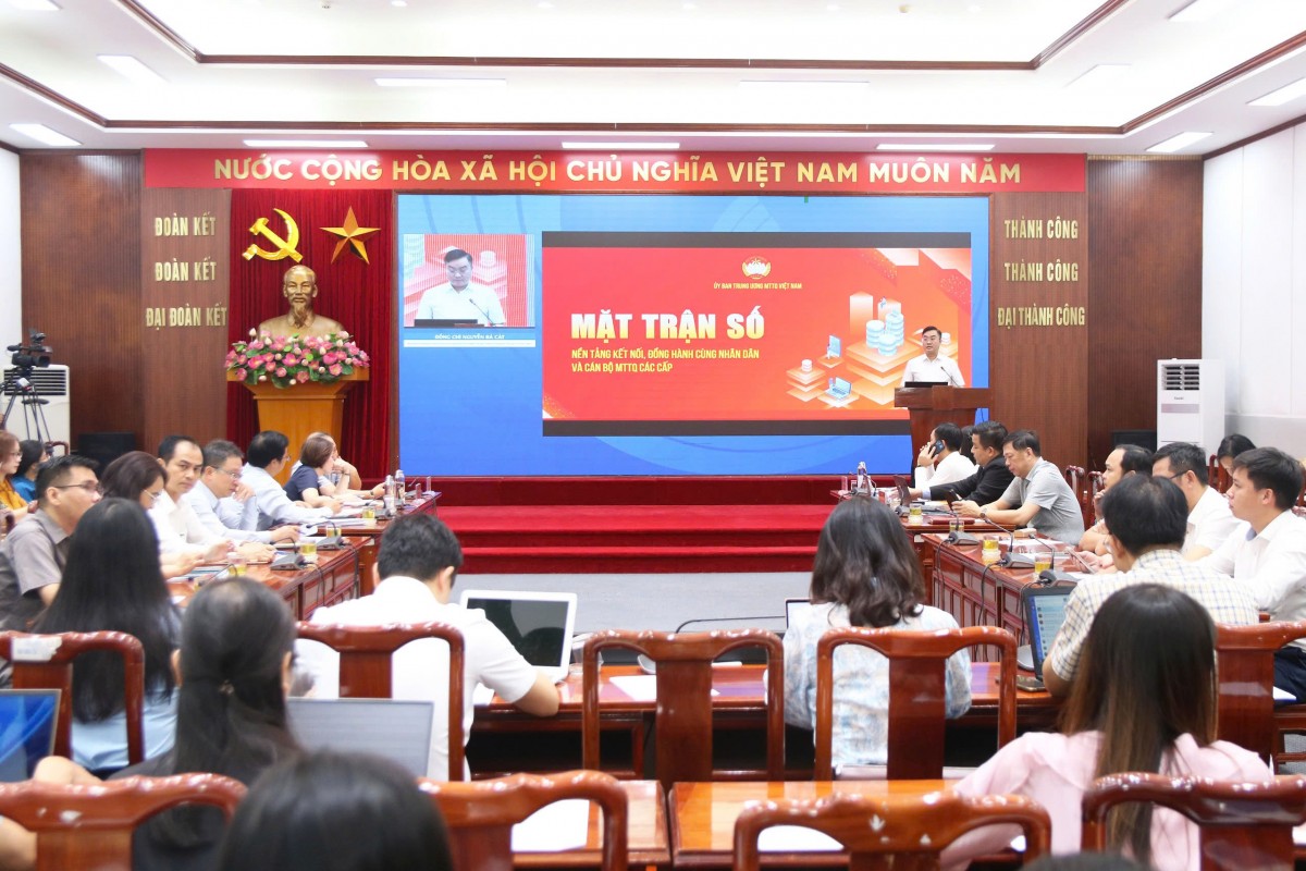 Triển khai nền tảng Mặt trận số và ứng dụng AI trong công tác Mặt trận các cấp