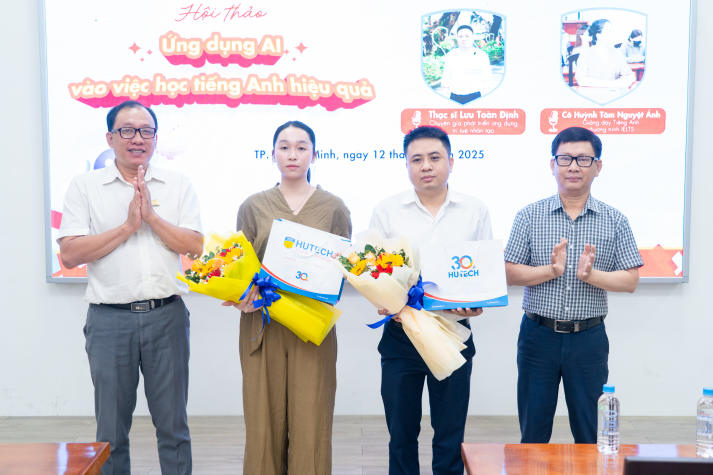 Khám phá cách học tiếng Anh hiệu quả bằng AI cùng sinh viên Khoa Công nghệ thông tin 41