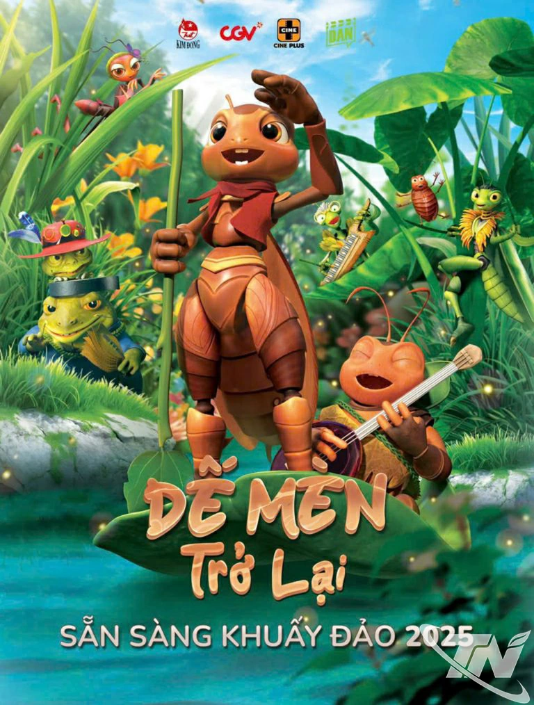  Phim điện ảnh Dế Mèn mở màn chuỗi dự án về phim trường số - Dự án được   thực hiện với sự hợp tác chặt chẽ giữa Trường Đại học Công nghệ thông tin   và Truyền thông (Đại học Thái Nguyên) và Cineplus.