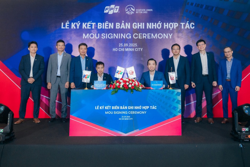 AIA Việt Nam và FPT hợp tác thúc đẩy chuyển đổi số lĩnh vực bảo hiểm sức khỏe - 1