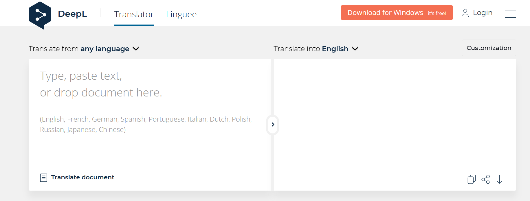 DeepL Translate