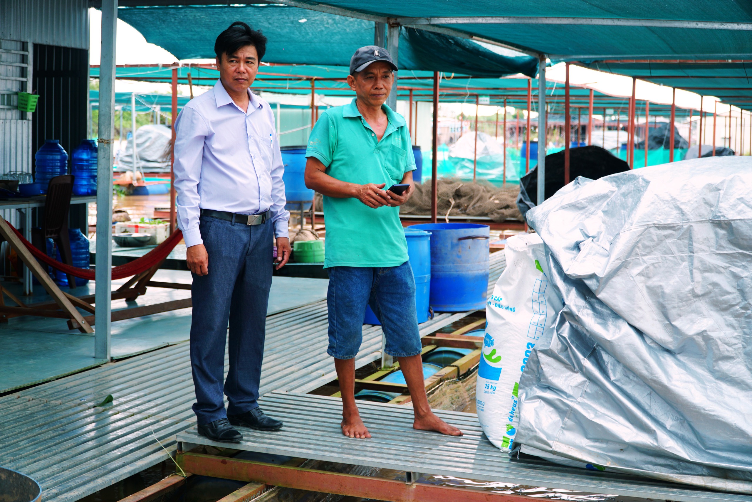 Ấn tượng 1.960 lồng bè nuôi cá sử dụng công nghệ AI ở Vĩnh Long 11 VIDEO: Ấn tượng 1.960 lồng bè nuôi cá sử dụng công nghệ AI ở Vĩnh Long - Ảnh 11.