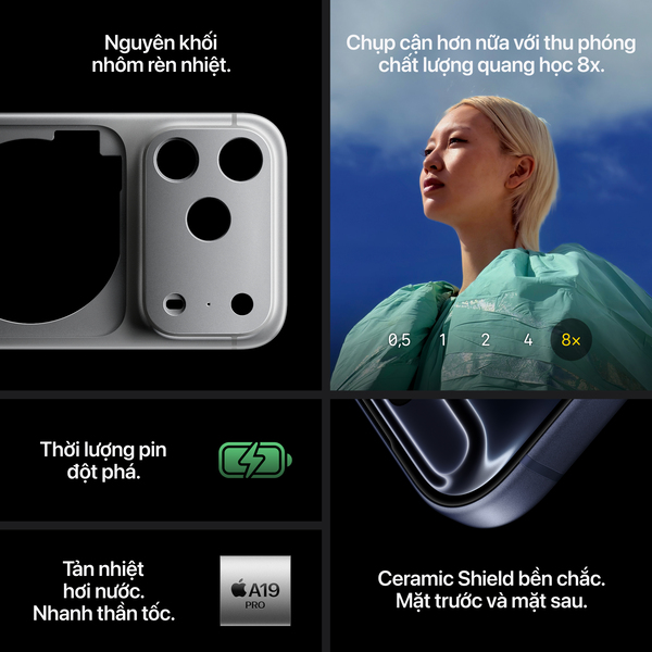 iPhone 17 Pro Max giá tốt, giảm đến 13 triệu, trả góp 0% 6 iPhone 17 Pro Max Deep Blue PDP Image Position 6 Features and Specs VN VI 1