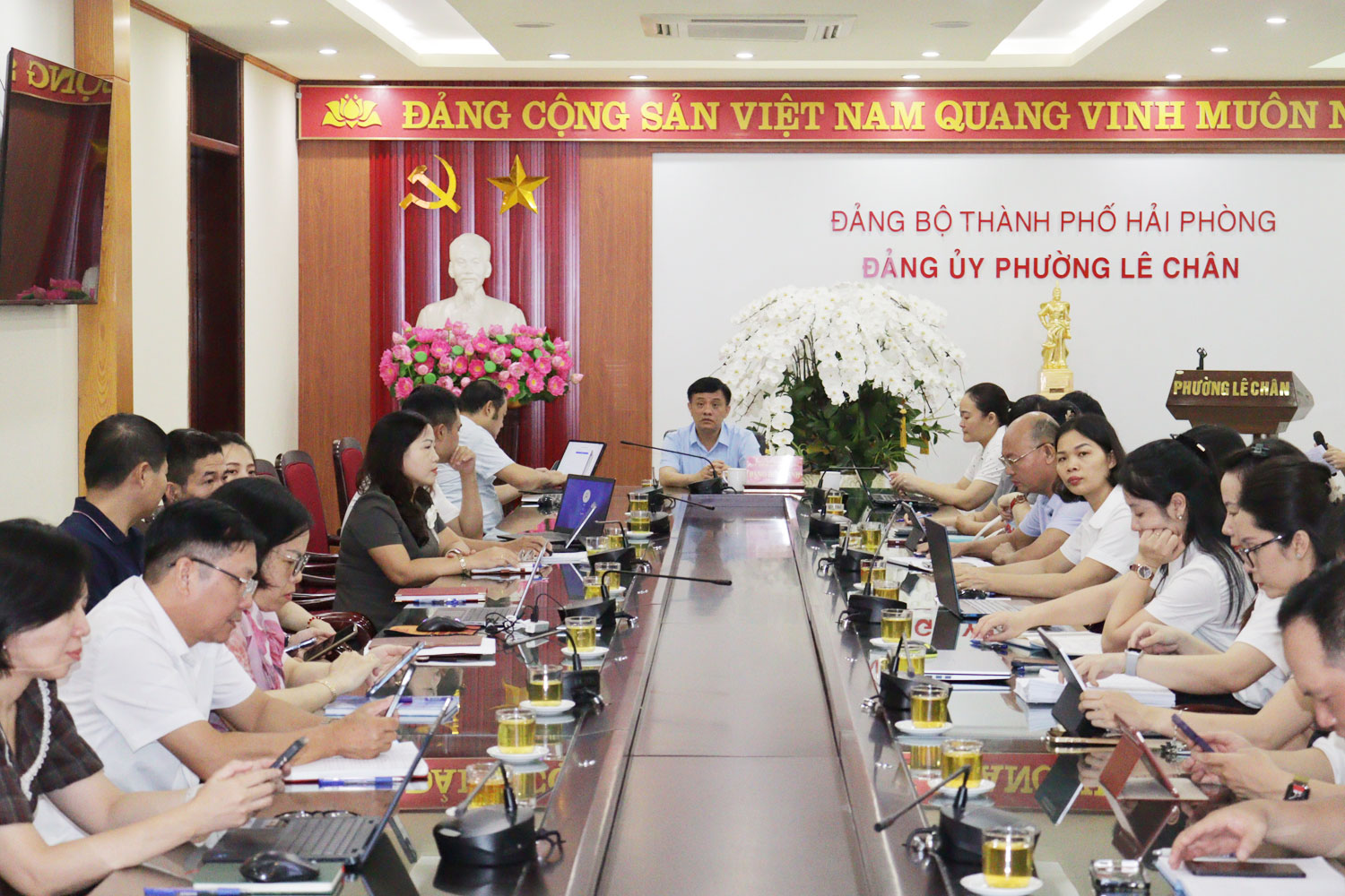 Các đại biểu dự lớp tập huấn. Các đại biểu dự lớp tập huấn.