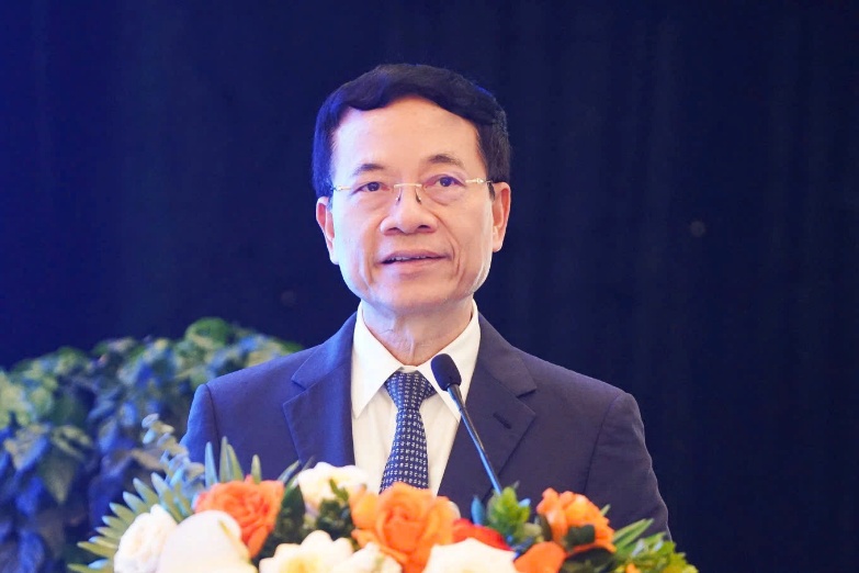 Bộ trưởng Nguyễn Mạnh Hùng: Việt Nam có lợi thế trở thành ‘gã khổng lồ bé nhỏ’ có thể tạo ra sự thay đổi lớn trong kỷ nguyên AI- Ảnh 1. Bộ trưởng Nguyễn Mạnh Hùng: Việt Nam có lợi thế trở thành ‘gã khổng lồ bé nhỏ’ có thể tạo ra sự thay đổi lớn trong kỷ nguyên AI- Ảnh 1.