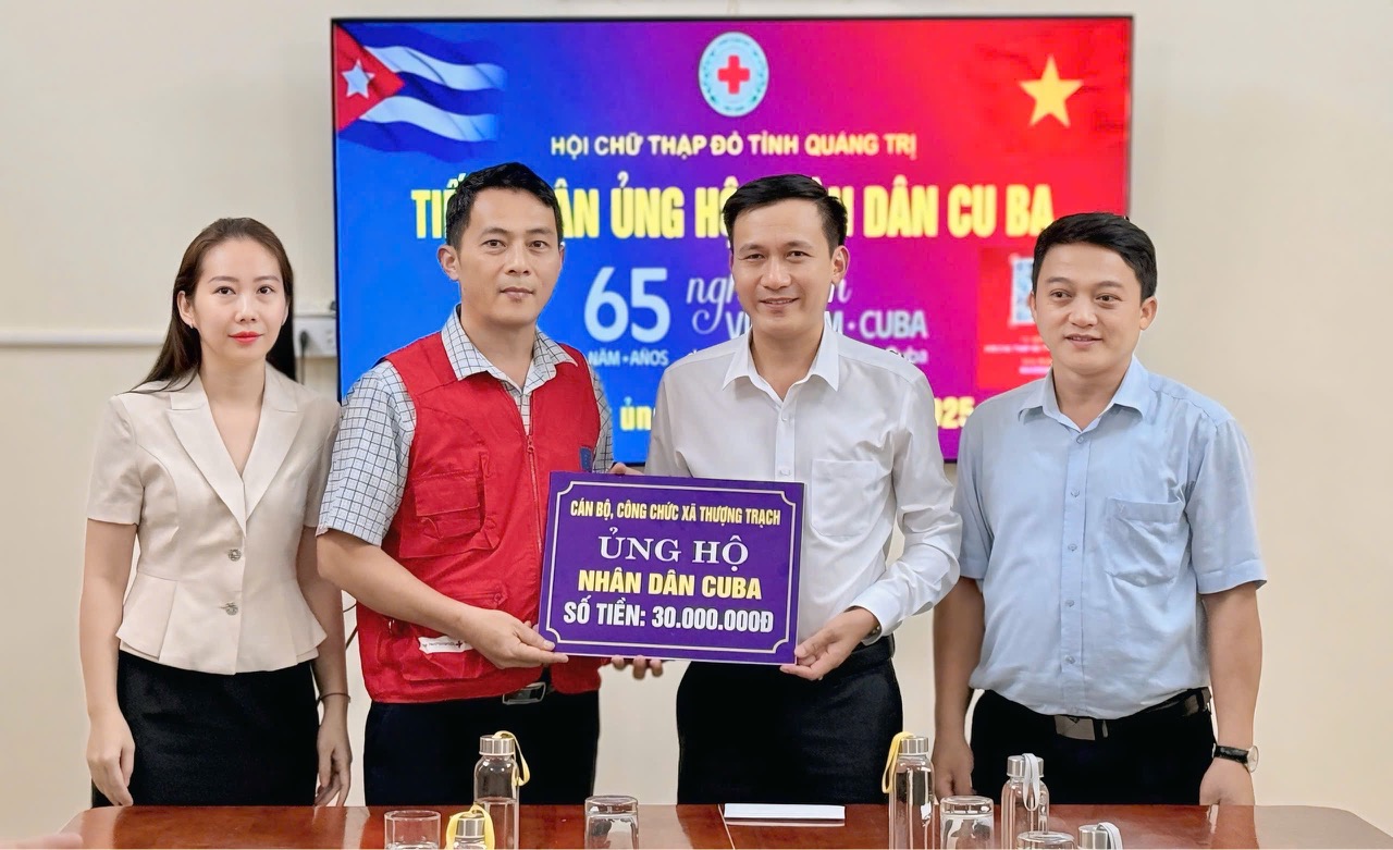 Quảng Trị dẫn đầu cả nước ủng hộ nhân dân Cuba - Ảnh 1.
