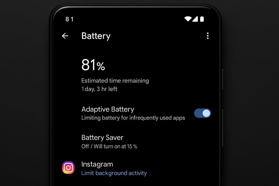 5 thói quen tưởng tốt nhưng lại khiến điện thoại Android nhanh hao pin 2 Kiểm soát ứng dụng chạy nền là cách tối ưu pin hiệu quả hơn.